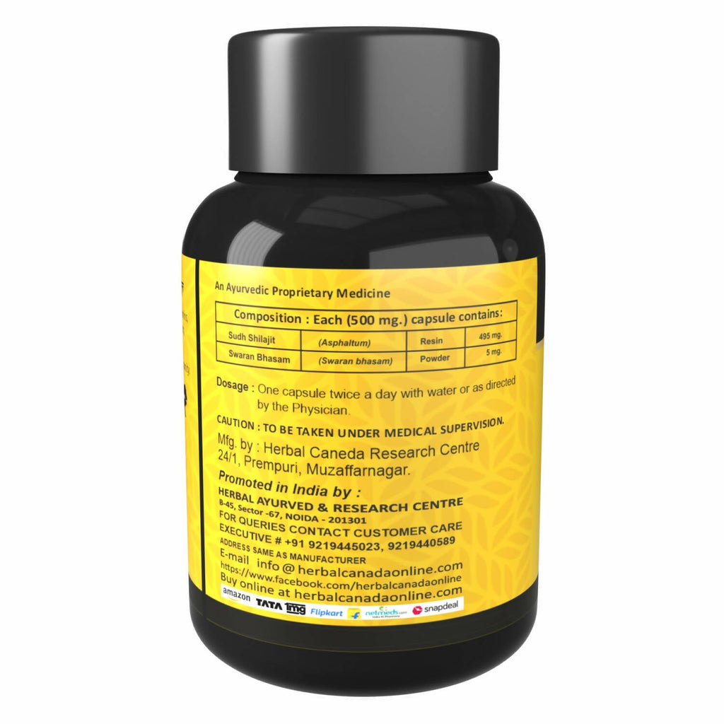 Herbal Canada Pure Gold SJ Capsules | Grocsy