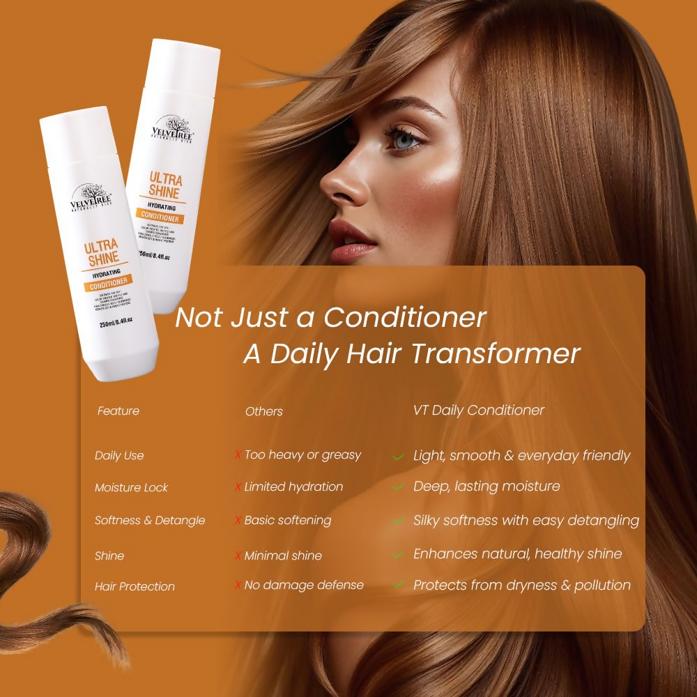 Velvetree Ultra Shine Hydrating Conditioner | Grocsy