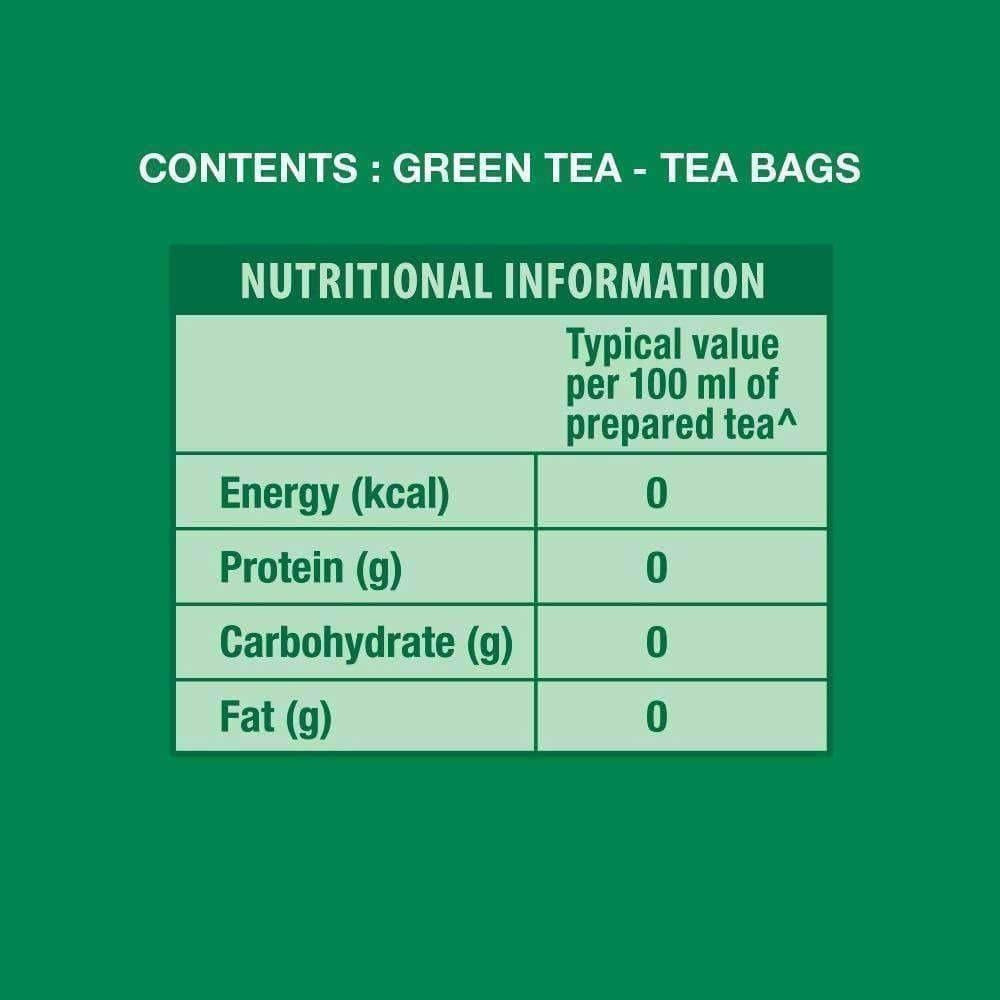 Lipton Pure & Light Green Tea Bags | Grocsy