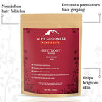 Alps Goodness Beetroot Powder For Hair Mask & Face Mask | Grocsy