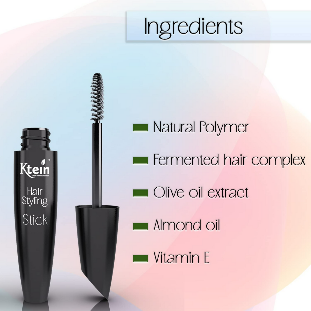 Ktein 100% Natural Plant Based Hair Styling stick | Grocsy