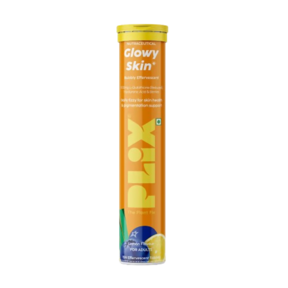 PLIX The Plant Fix Glutathione Skin Tablets With L-Glutathione & Vitamin C - Lemon | Grocsy