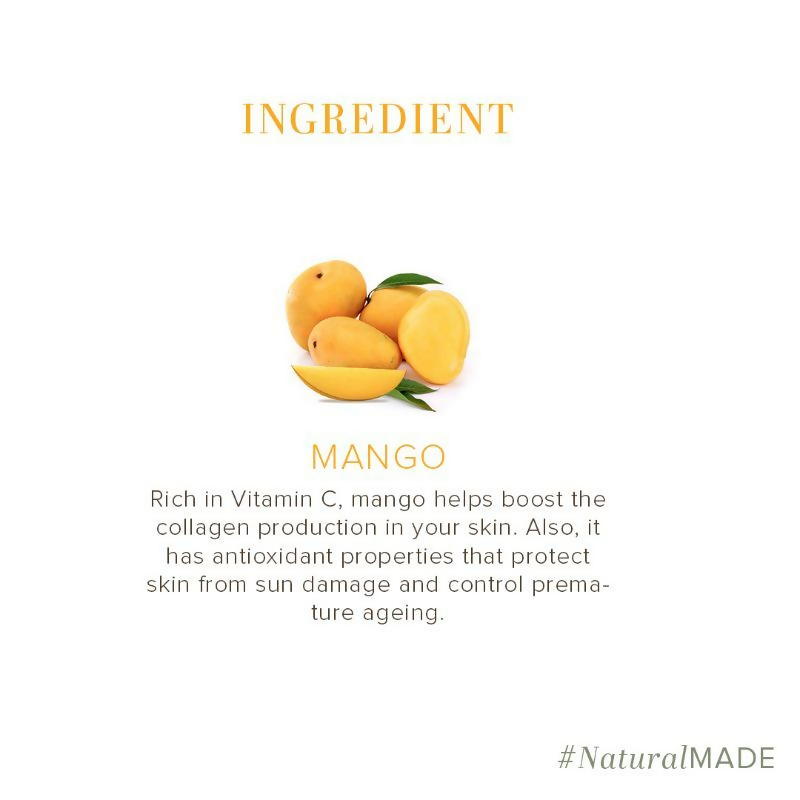Khadi Natural Mango Handmade Soap | Grocsy