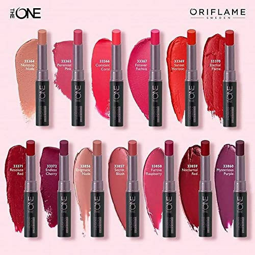 Oriflame The One Colour Unlimited Lipstick Super Matte - Forever Fuchsia | Grocsy