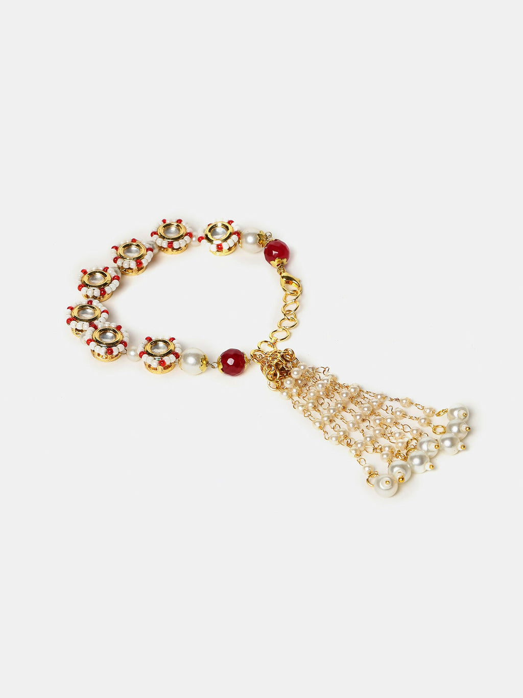 Ruby Raang Royal Pearl Bracelet | Grocsy