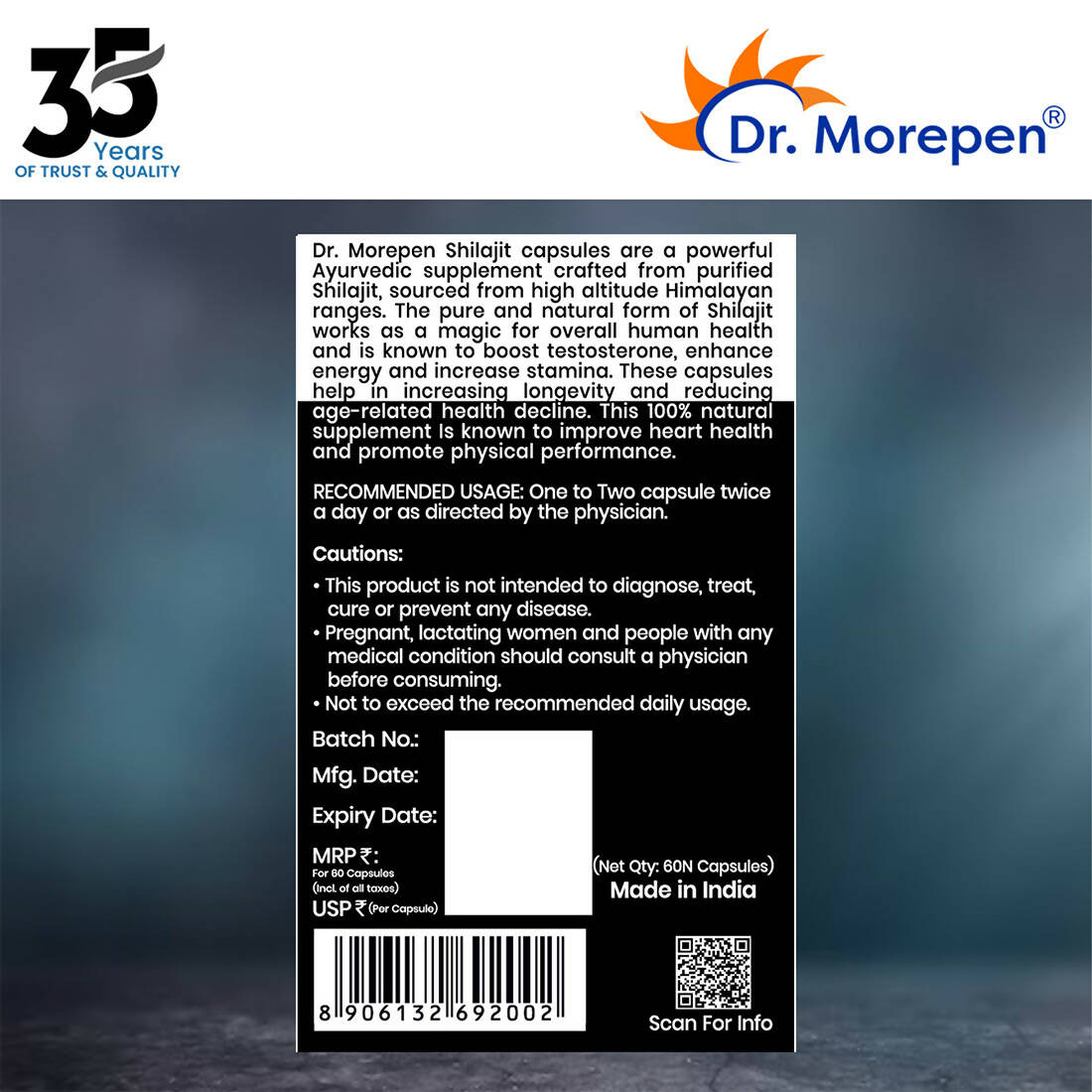 Dr. Morepen S J Capsules | Grocsy
