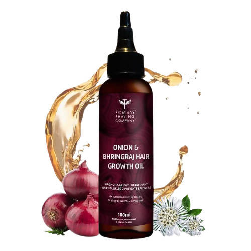 Bombay Shaving Company Onion & Bhringraj Hair Growth Oil | Grocsy