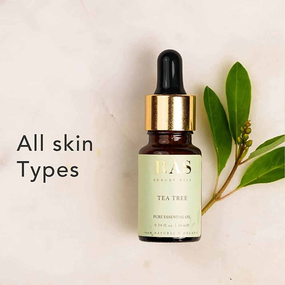 Ras Luxury Oils Tea Tree Pure Essential Oil | Grocsy