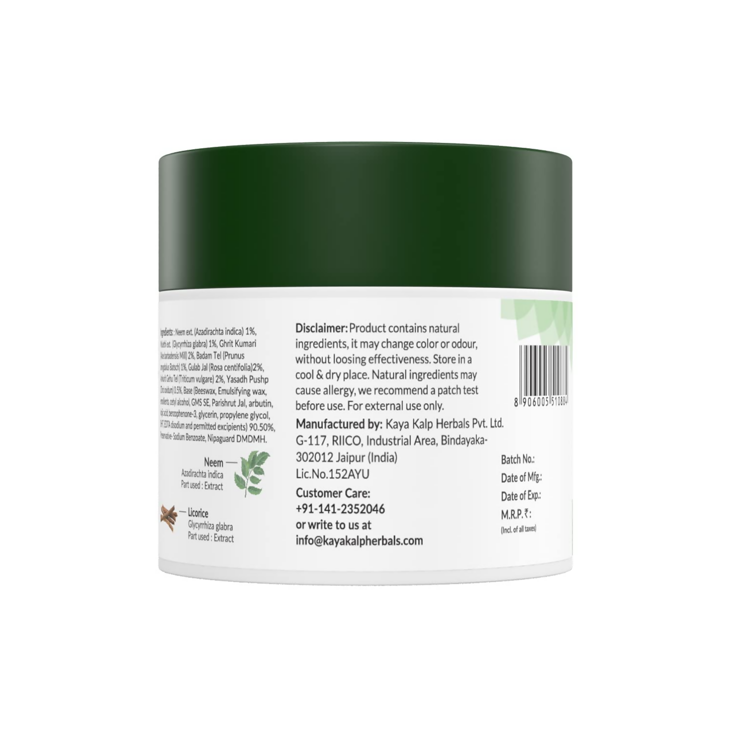 Kulsum's Kaya Kalp Anti-Blemishes Cream Daily Face Care For Reduced Pigmentation & Dark Circles | Grocsy
