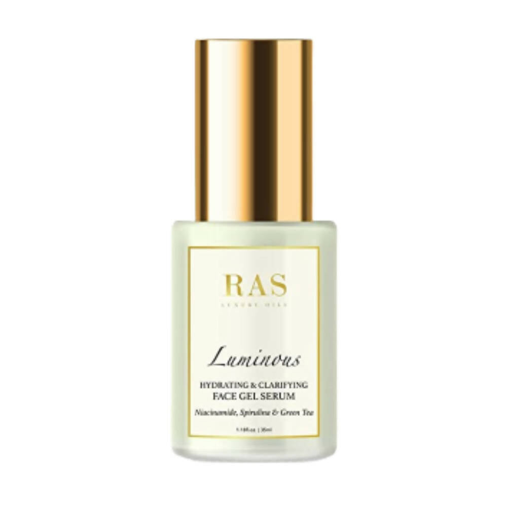 Ras Luxury Oils Luminous Hydrating & Skin Clearing Face Gel Serum | Grocsy