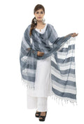 Mominos Fashion Moeza Cotton Payal Design Gray Dupatta | Grocsy