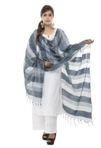 Mominos Fashion Moeza Cotton Payal Design Gray Dupatta | Grocsy