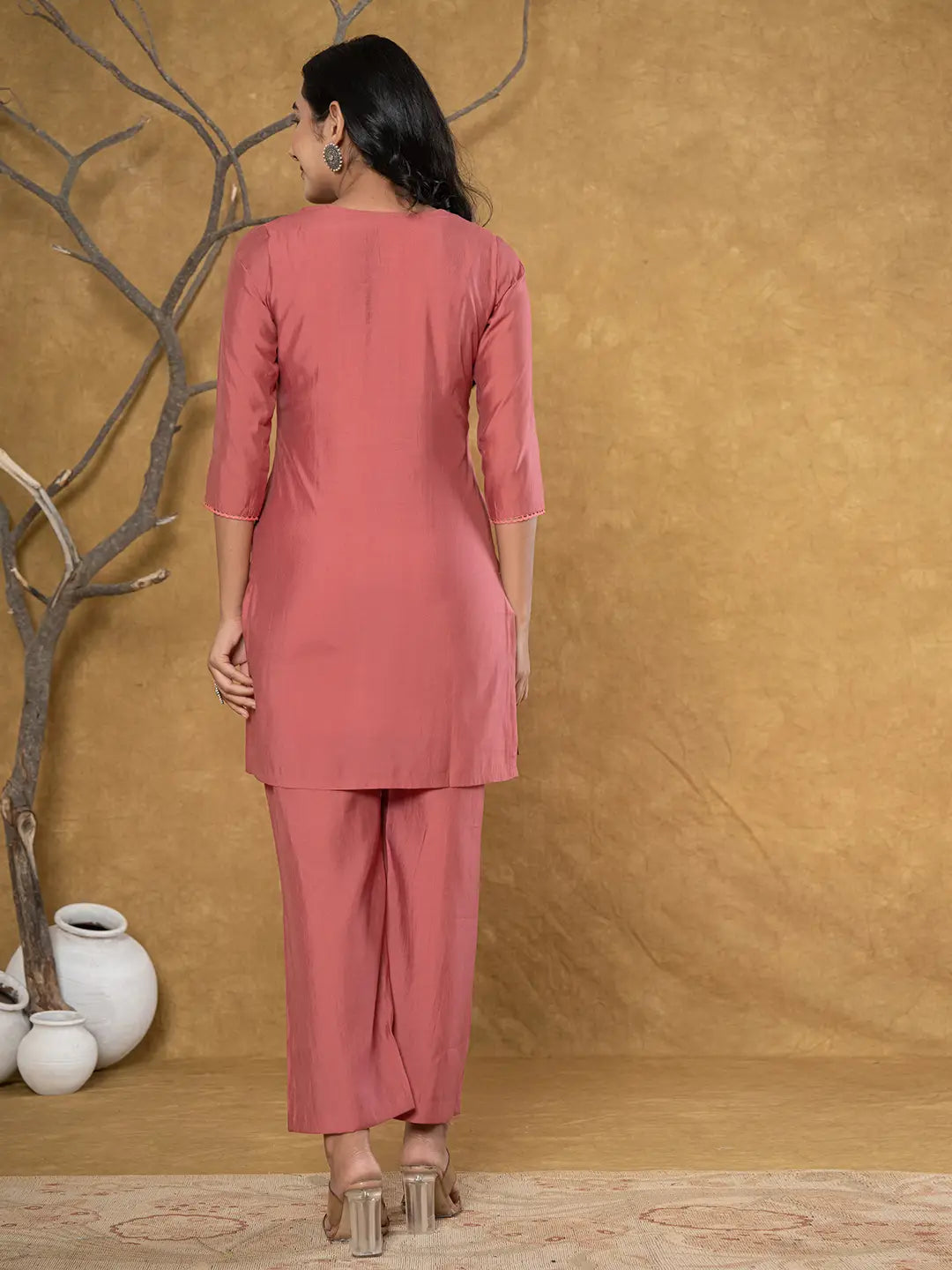 Yufta Rust Co-Ord Set | Grocsy