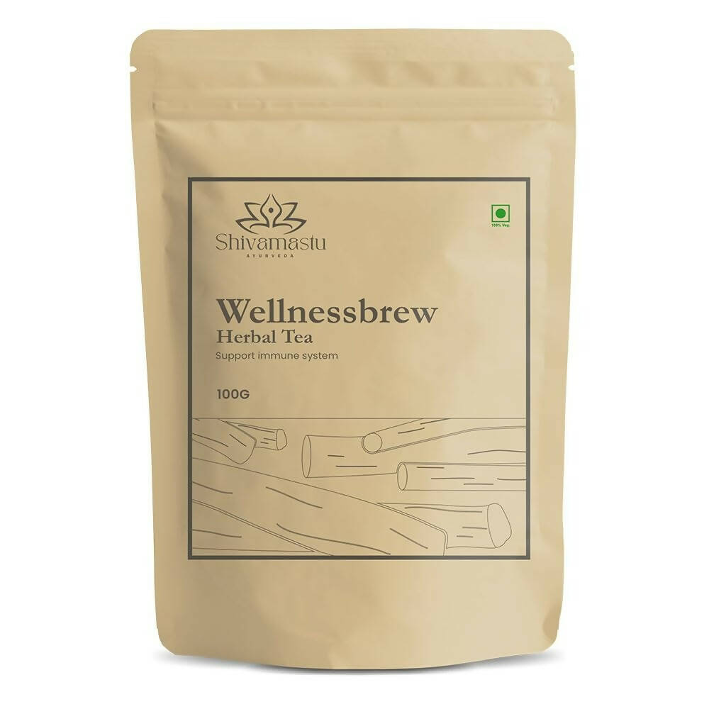 Shivamastu Ayurveda Wellnessbrew Herbal Tea | Grocsy