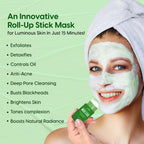 Matra Green Tea Mask Stick For Pore Control, Oil Balancing & Skin Brightening | Grocsy