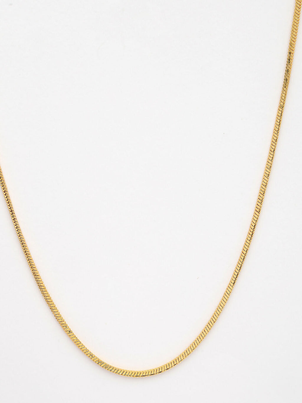 NVR Women's Set of 2 Silver & Gold Rhodium-Plated Minimal Chain | Grocsy