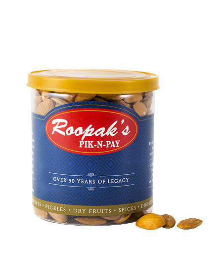 Roopak's Almonds Mamra | Grocsy