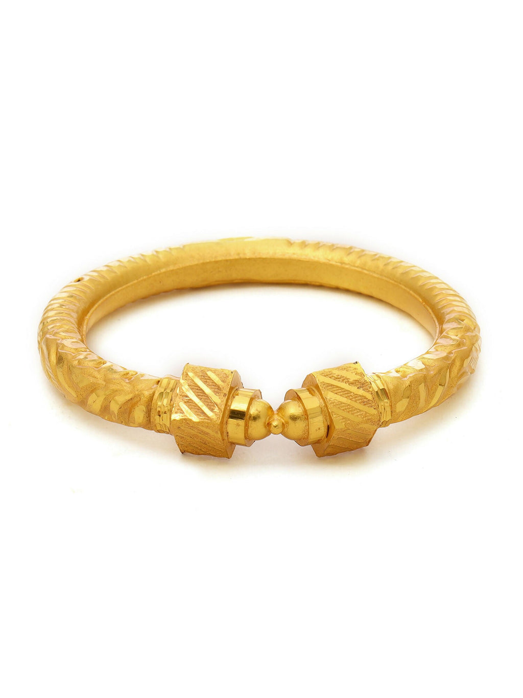 Ruby Raang Golden Bangle | Grocsy