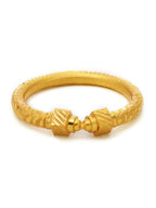 Ruby Raang Golden Bangle | Grocsy