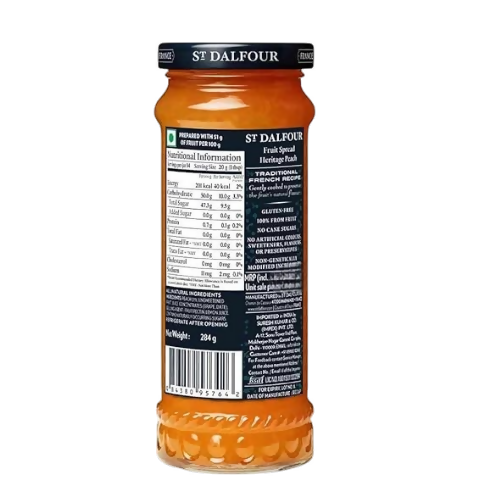 ST. DALFOUR Heritage Peach Fruit Spread | Grocsy