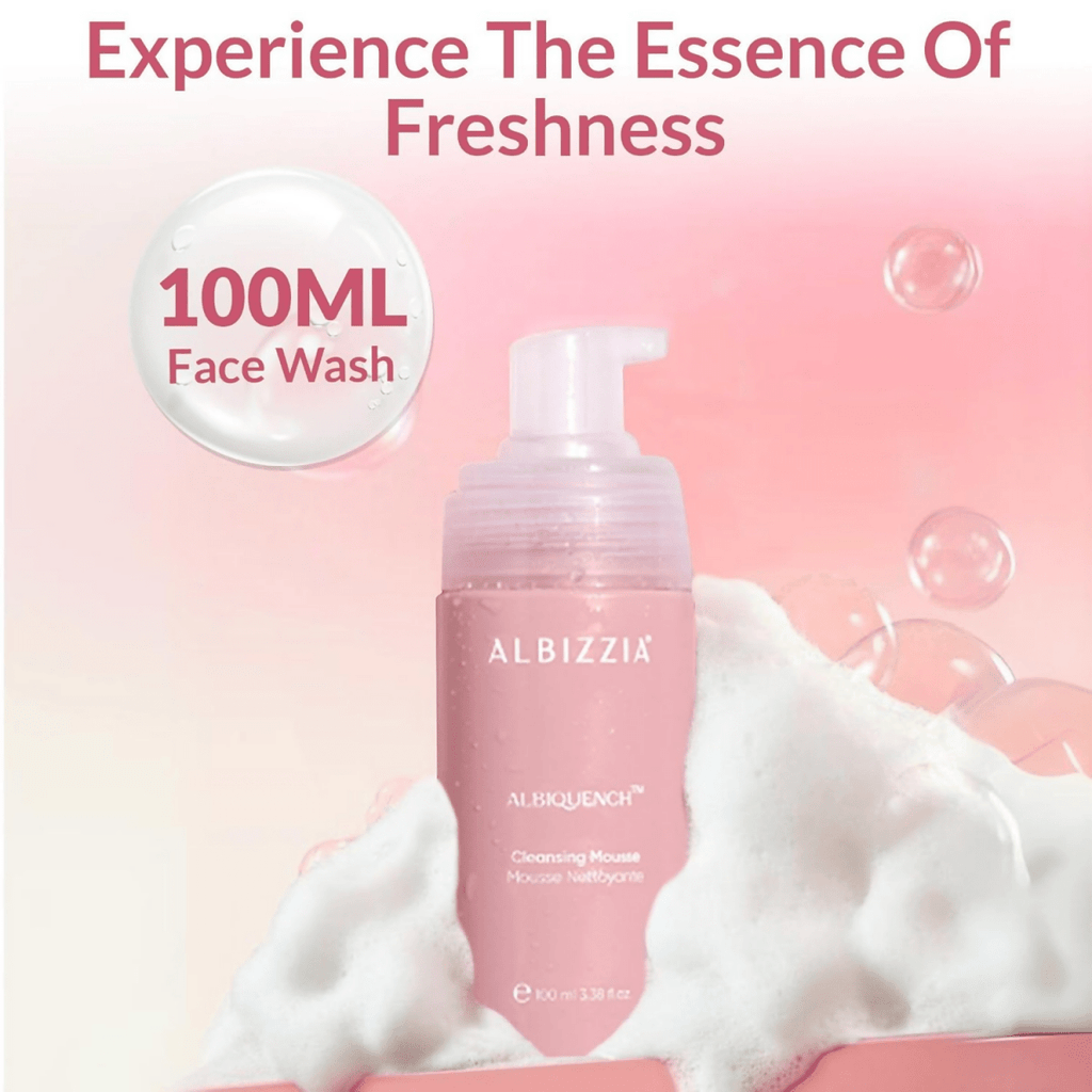 Albizzia Cleansing Mousse Lightweight Gentle Face Cleanser | Grocsy