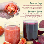 Nat Habit Active Beetroot Tomato Vitamin A Face Gel | Grocsy