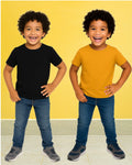 Chilins Kids Round Neck T-Shirt Half Sleeves 100% Cotton Plain Solid Color Tshirt | Grocsy