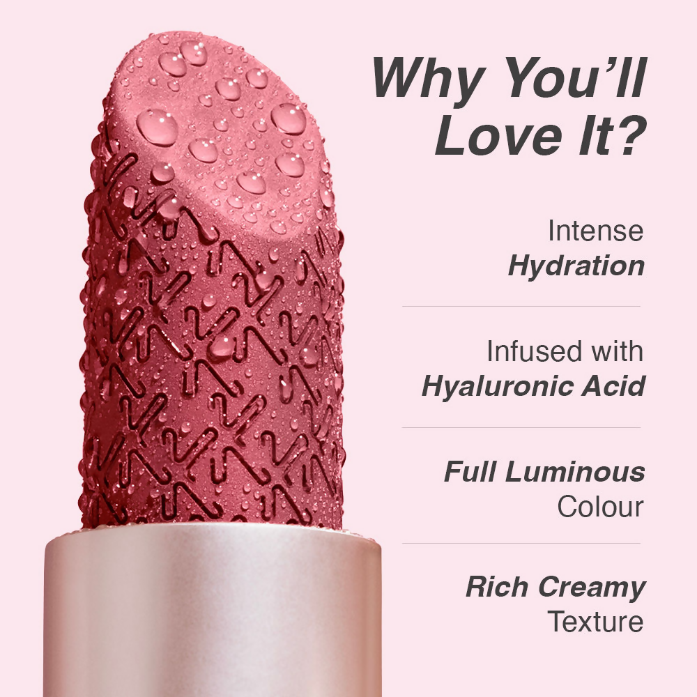 Kay Beauty Hydra Creme Hydrating Full Coverage Lipstick with Hyaluronic Acid - Verve | Grocsy