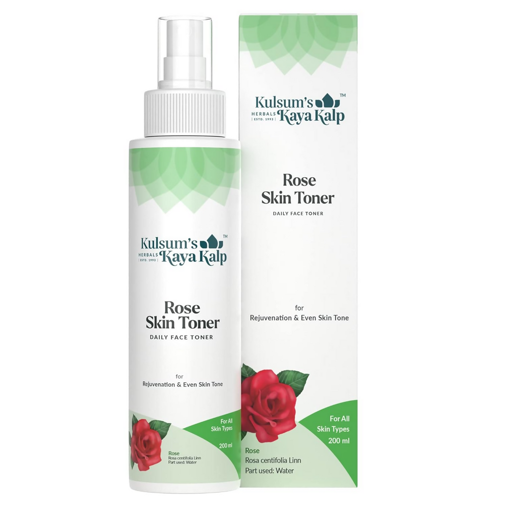 Kulsum's Kaya Kalp Rose Skin Toner For Rejuvenation & Even Skin Tone | Grocsy