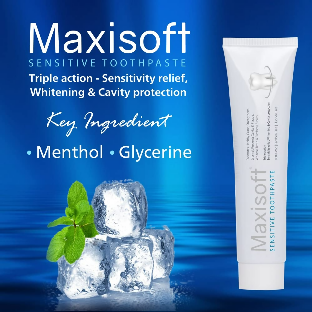 Maxisoft Sensitive Sensitivity Relief Toothpaste | Grocsy