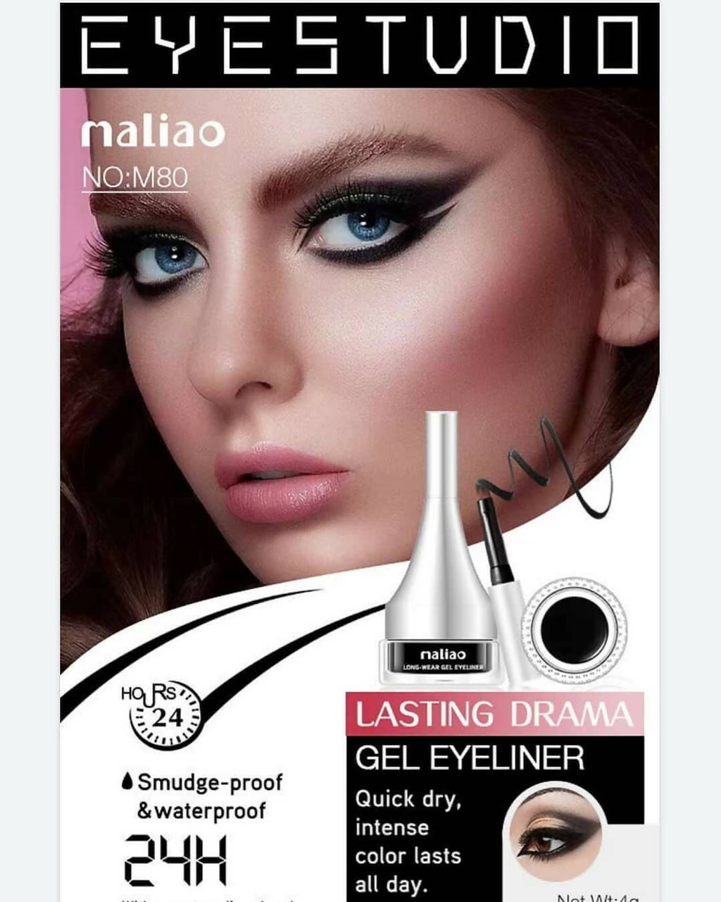 Maliao Professional Matte Look Line Designer Waterproof Eyeliner | Grocsy