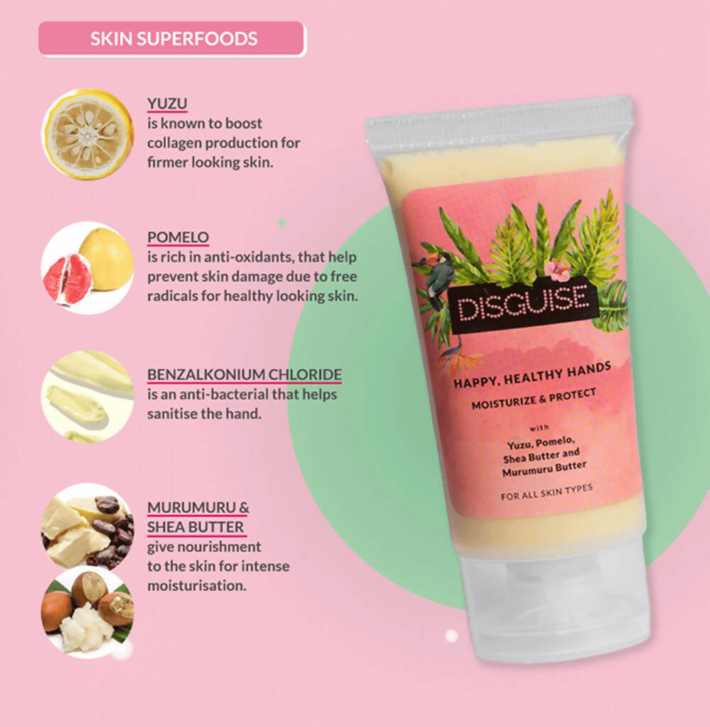 Disguise Yuzu & Pomelo Hand Cream | Grocsy