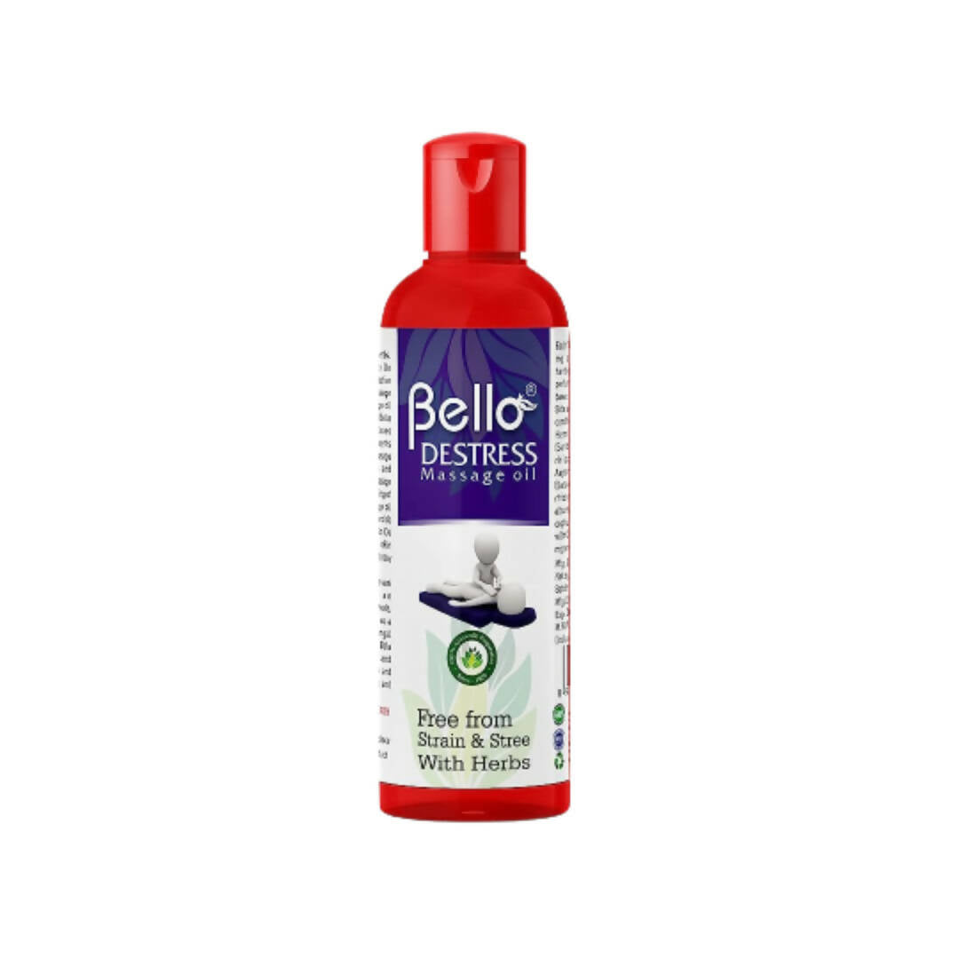 Bello Herbals Destress Massage Oil | Grocsy