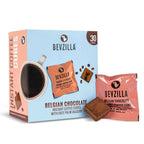 Bevzilla Instant Coffee Cubes Pack with Organic Date Palm Jaggery - Belgian Chocolate | Grocsy