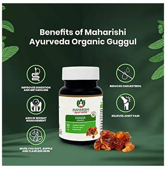 Maharishi Ayurveda Organic Guggul Tablets | Grocsy