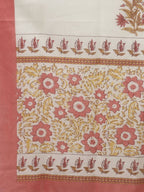 Yufta Women Pink Ethnic Motifs Embroidered Kurta with Palazzo & Dupatta | Grocsy