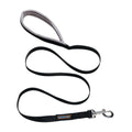Waggety Dog Leash - Durable Black Polyester, Length - 5Ft, Comfortable Grip, Stylish Pet Leash for Dogs | Grocsy