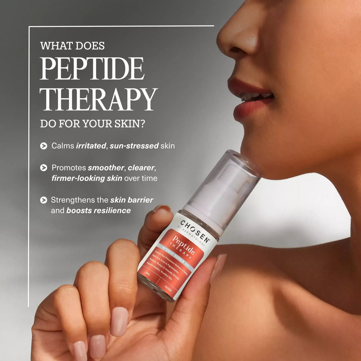 Chosen Peptide Therapy Intense Repair Gel | Grocsy