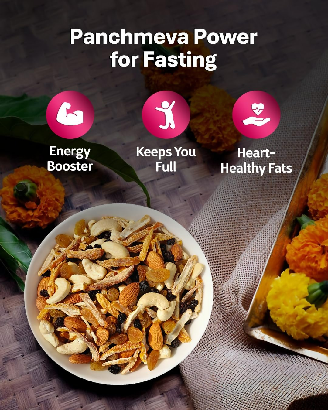 True Elements Panchmeva Dry Fruits Mix | Grocsy