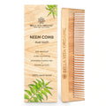Bella Vita Organic Dual Teeth Wooden Neem Comb | Grocsy