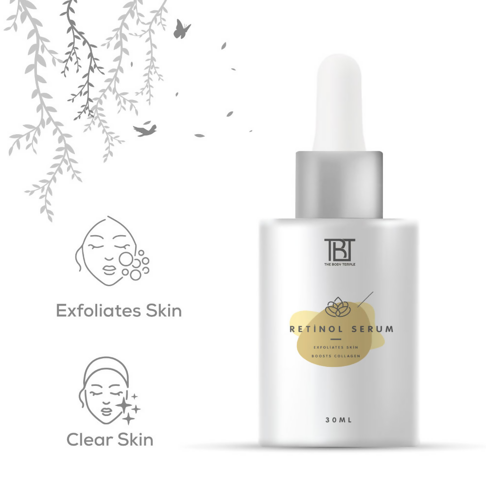 The Body Temple 0.3% Retinol Face Serum | Grocsy