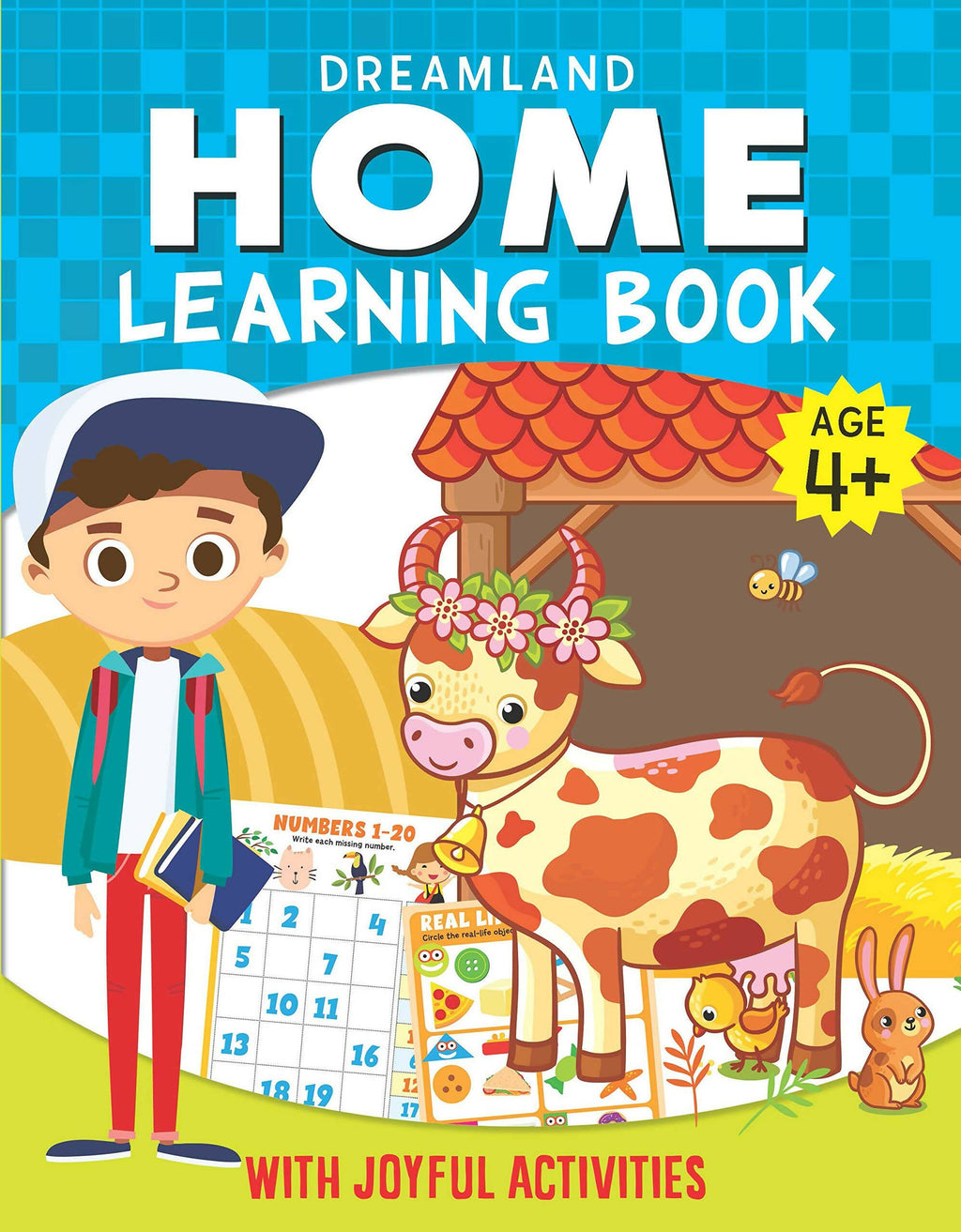 Dreamland Home Learning Book With Joyful Activities - 4+ : Children Interactive & Activity Book | Grocsy