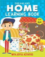 Dreamland Home Learning Book With Joyful Activities - 4+ : Children Interactive & Activity Book | Grocsy