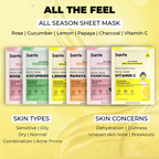 Sanfe Instant Depigmentation Lemon Facial Mask | Grocsy