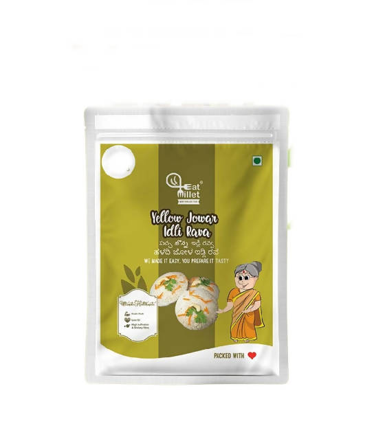 Eat Millet Yellow Jowar Idli Rava | Grocsy