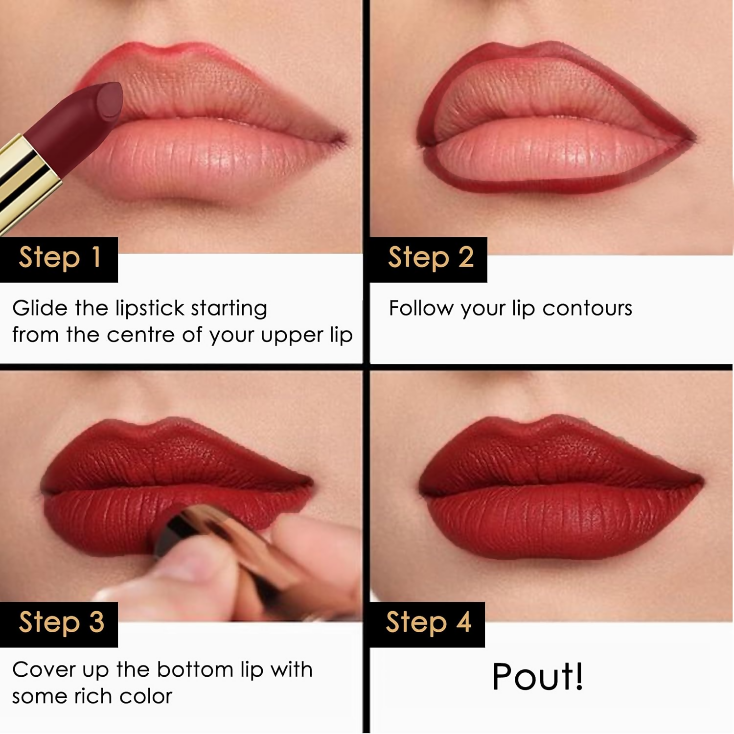 Good Vibes HydraGlow Creme Lipstick - Majestic Red | Grocsy