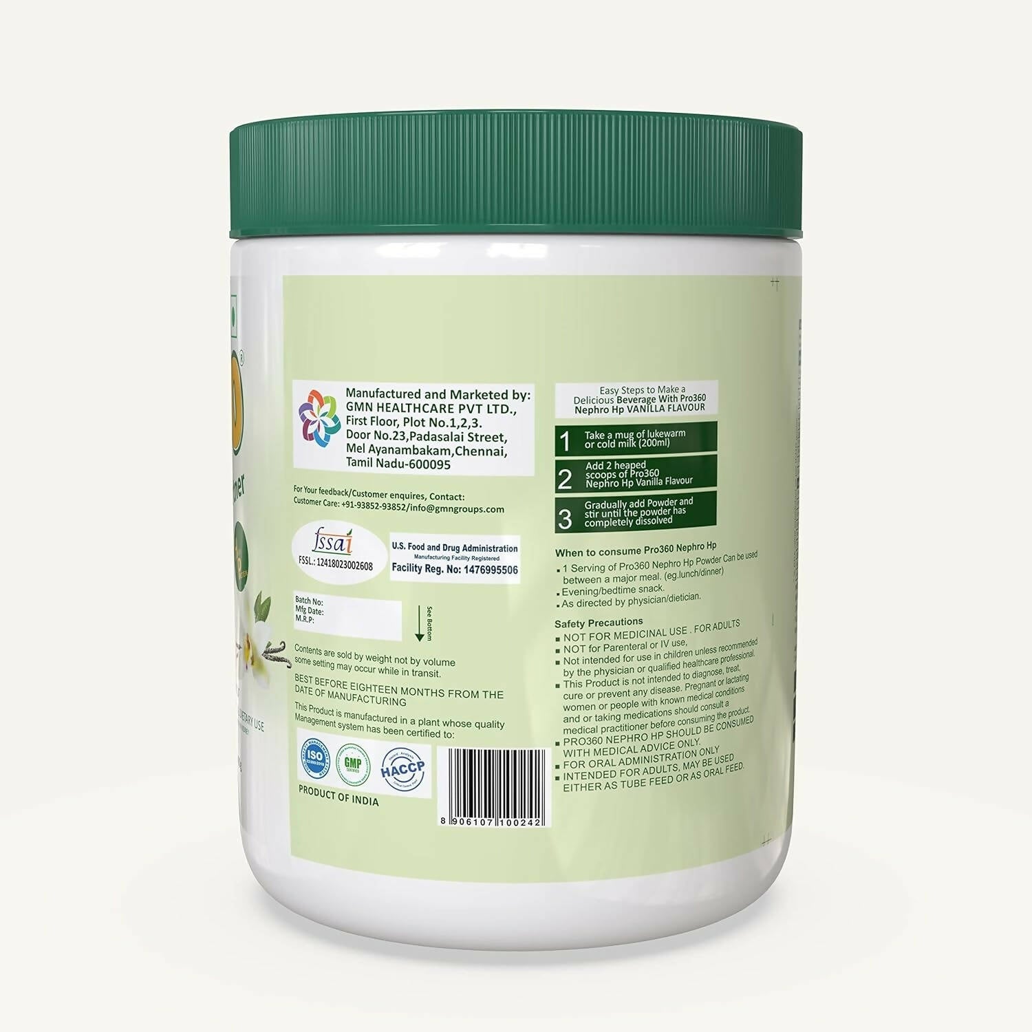 Pro360 Nefro (fka Nephro) HP - Nutritional Supplement Powder | Grocsy