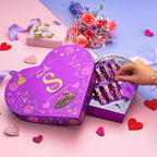 Cadbury Dairy Milk Silk Heart Shaped Valentine's Day Chocolate Gift Box | Grocsy