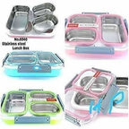 Leak Proof Grid BPA Free 3 Compartments Lunch Box | Grocsy