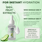 Sanfe Instant Hydration Cucumber Face Serum | Grocsy